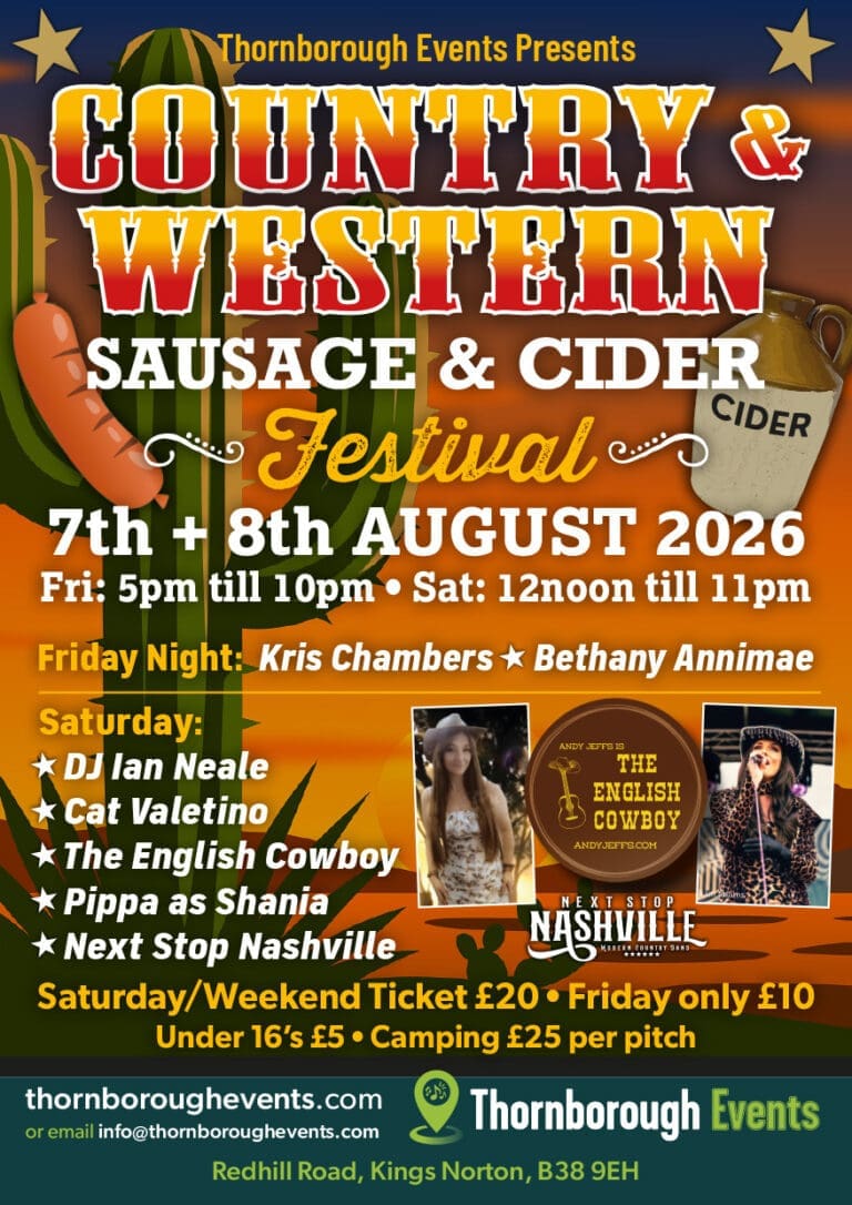 Country Western Sausage Cider 2026